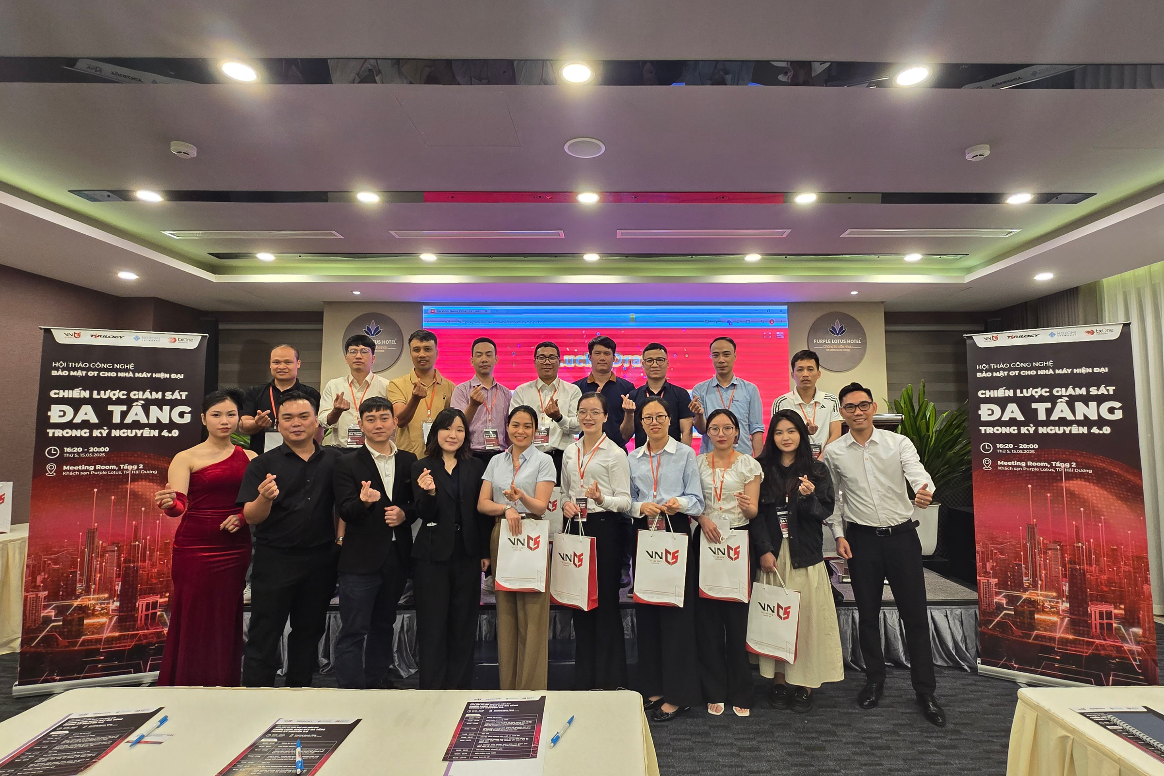 [VNCS Global | Terilogy] Hội thảo “Bảo mật OT cho nhà máy hiện đại – Chiến lược giám sát đa tầng trong kỷ nguyên 4.0” tại Hải Dương