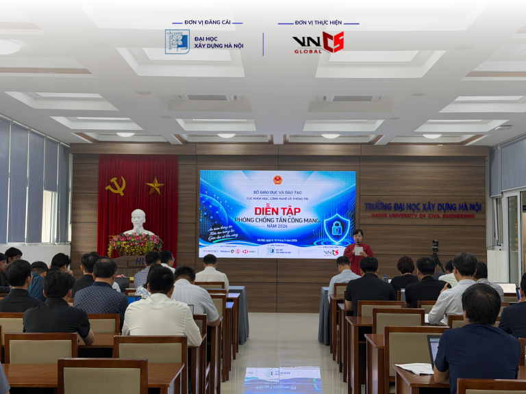 Diễn tập Phòng chống tấn công mạng 2026: Nâng cao năng lực phòng thủ an toàn, an ninh mạng trong ngành Giáo dục 